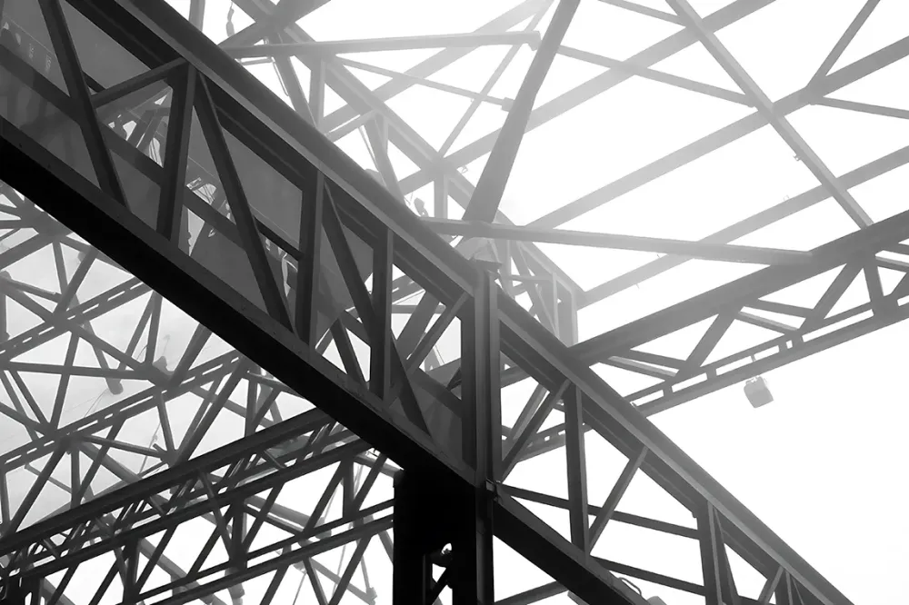 Structure métallique près de Concarneau